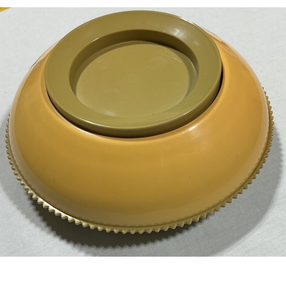 Vintage Retro Kitchen Food Scale 5 lb 2 kg Analog Countertop Harvest Gold - Picture 4 of 8